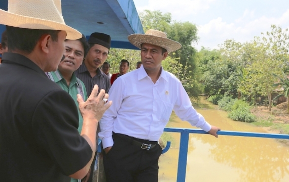 Menteri Pertanian Kagum Program Kemandirian Pangan Kampar
